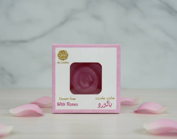 صابون بالورد