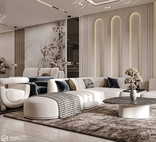 كنب زاوية يلائم مختلف المساحات - Sectional Sofa for Various Spaces

