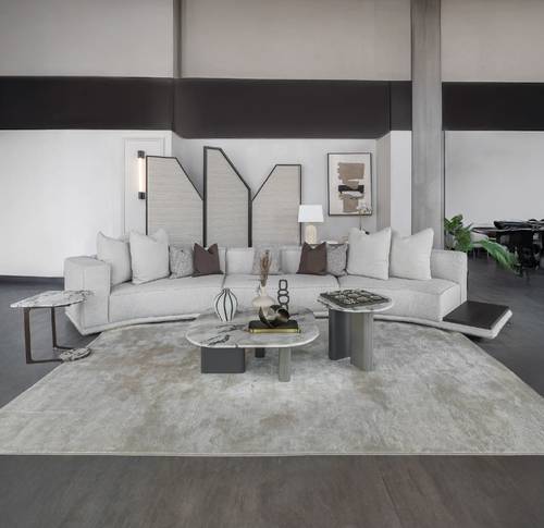 كنب زاوية فاخر للمجالس الكبيرة - Adeem Corner Sofa for Large Majlis