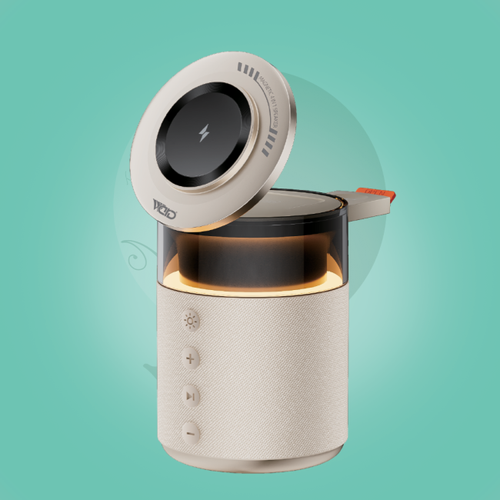 Ward Magnetic Wireless Speaker Lamp