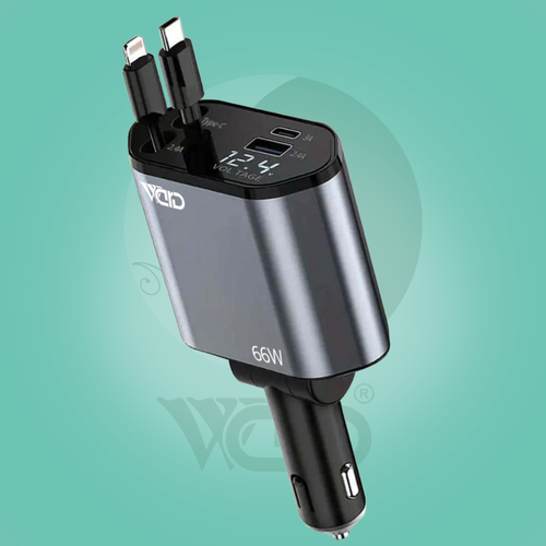 Ward Car Charger 4IN1 66W 