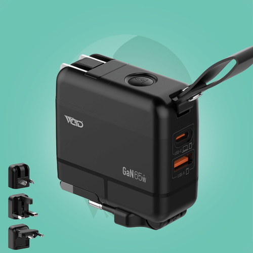 Ward 65W Universal Fast Charger With Cable