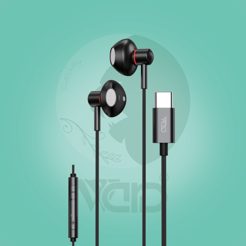 Ward Type-C Wired Earphones with Microphone