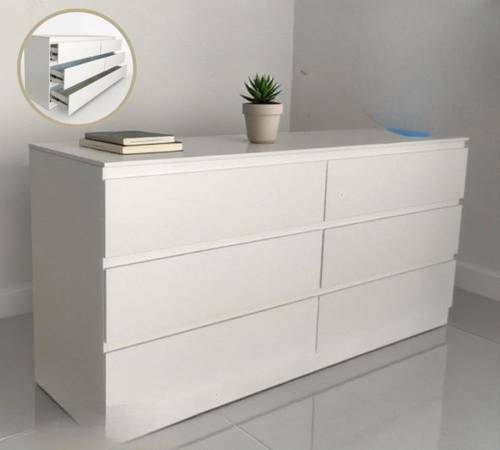 وحدة أدراج -6 أدراج -خشبية مودرن بتصميم أنيق .