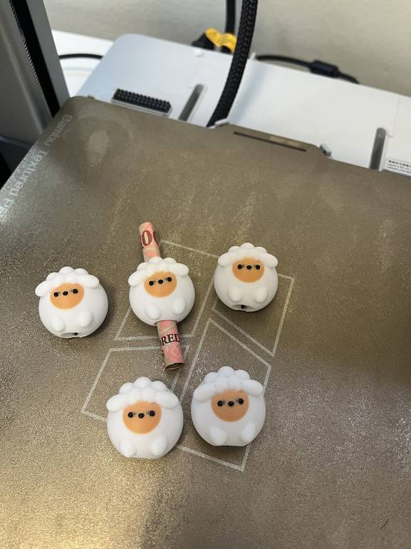 عيدية على شكل خروف العيد✨🐑