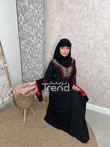 جلابية شالكي (اسود) - 2XL