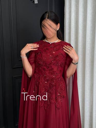 فستان فخم سهرة  - XL
