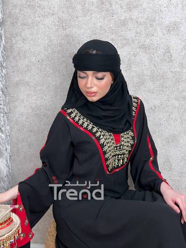 جلابية شالكي (اسود) - 2XL