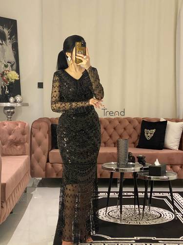 فستان سهرة طويل شك فخم  - 3XL