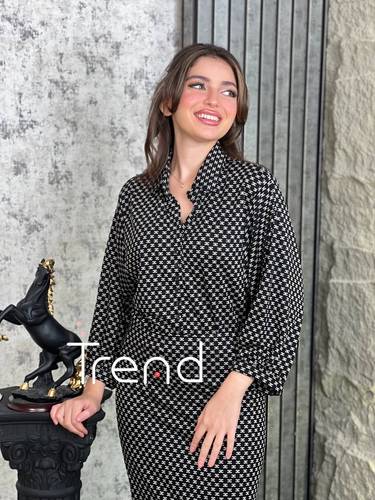 بلوزة كم طويل  - 2XL