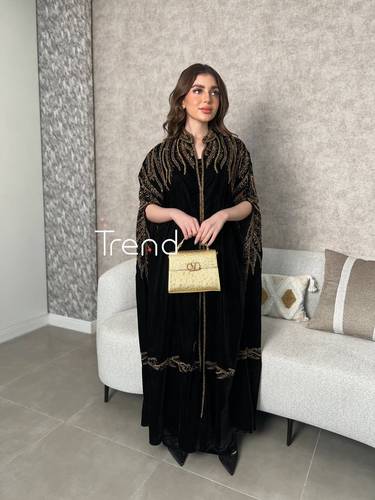 جلابية مخمل مطرزة  - 54