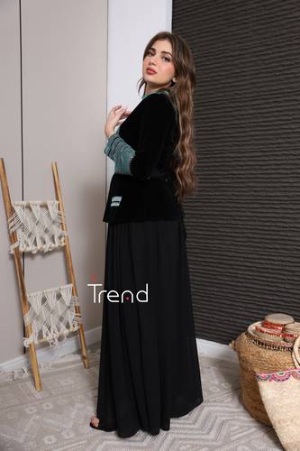 فستان التأسيس بتطريز مميز - 2XL