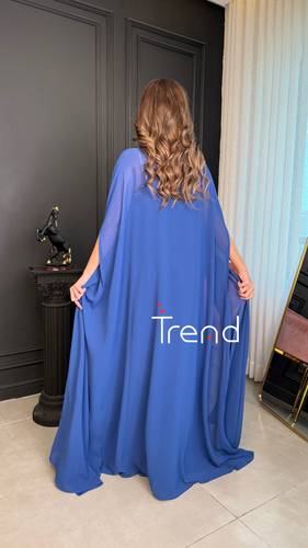 جلابية قطعتين مطرزة   - 2XL