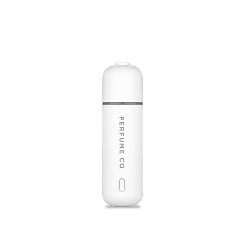 Car Aroma Diffuser & Oils Set - White - 6x5 ml