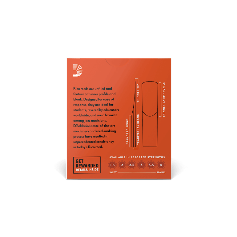 ريشة سوبرانو ساكسفون Rico by D'Addario 3.0 