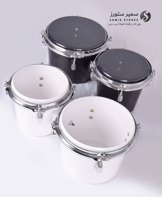 Bongo Plastic Head Made in Taiwan / White