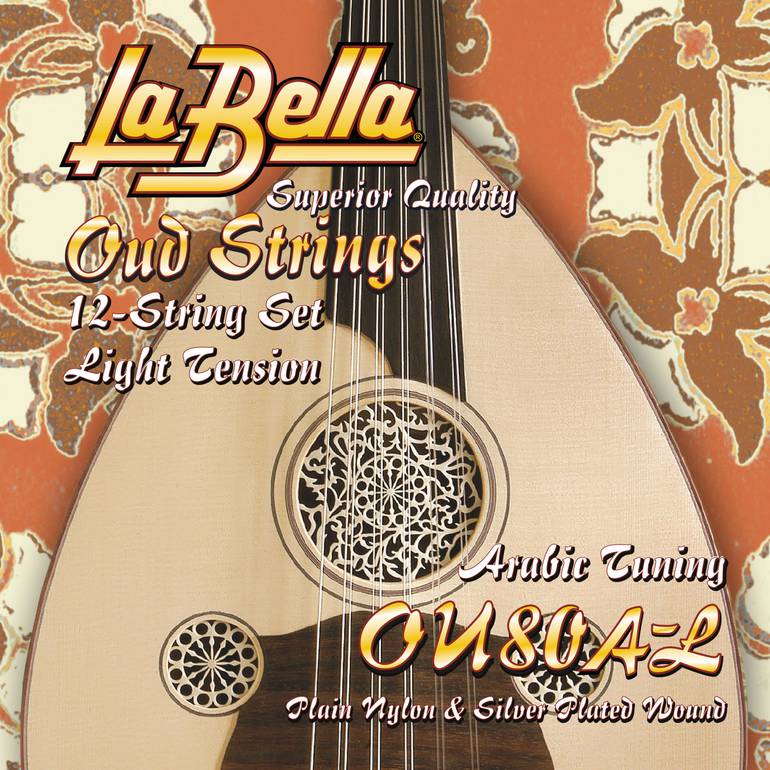 أوتار عود - دو دو / لايت تنشن LaBella OU80A-L