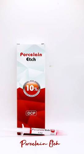 حمض الهيدروفلوريك 10% 2.5 جرام من شركة DCP البرازيلية للبورسلين ينتهي: 02-2028