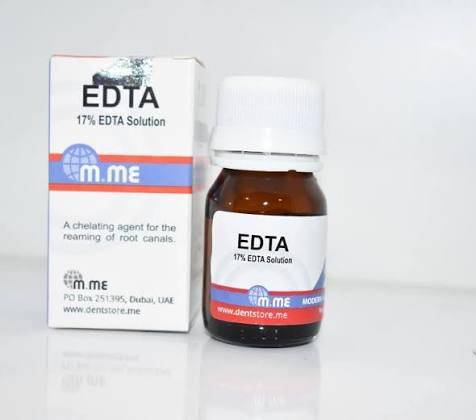 محلول تنظيف وتحضير القناة الجذرية 17% EDTA Solution، ينتهي: 2028م