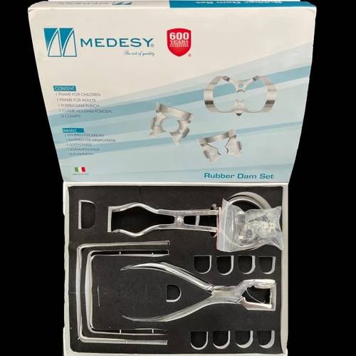مجموعة العازل المطاطي للأسنان على طراز MEDESY