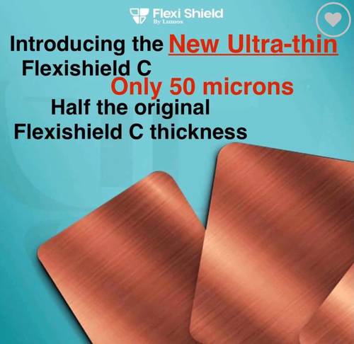 شريط نحاسي Flexi Shield: نحاس فائق الرقة (Copper C) بسماكة 50 ميكرون