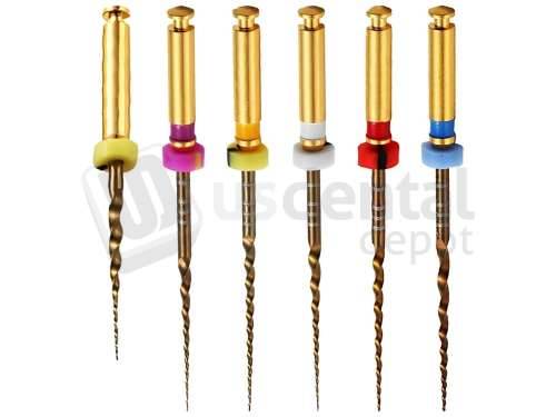 فايلات وموسعات آلية للقنوات ProTaper Gold من Dentsply Sirona بطول 21مم    