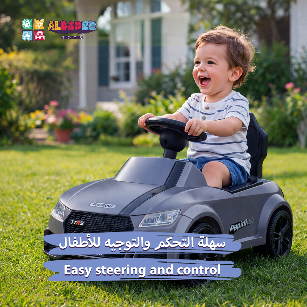  سيارة دف بتصميم أودي الواقعية - سياره دفع رياضية للاطفال 