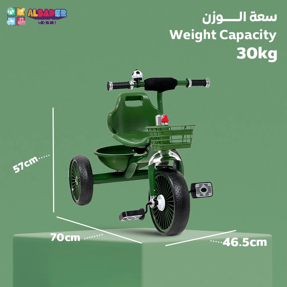  دراجة بتصميم مميز للاطفال - دراجه ثلاثية العجلات بعدة الوان 