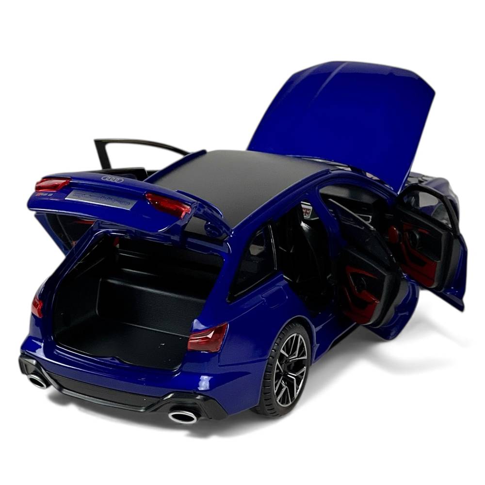  Luxury Metal Audi Car with Opening Doors – Die-Cast Audi Model 