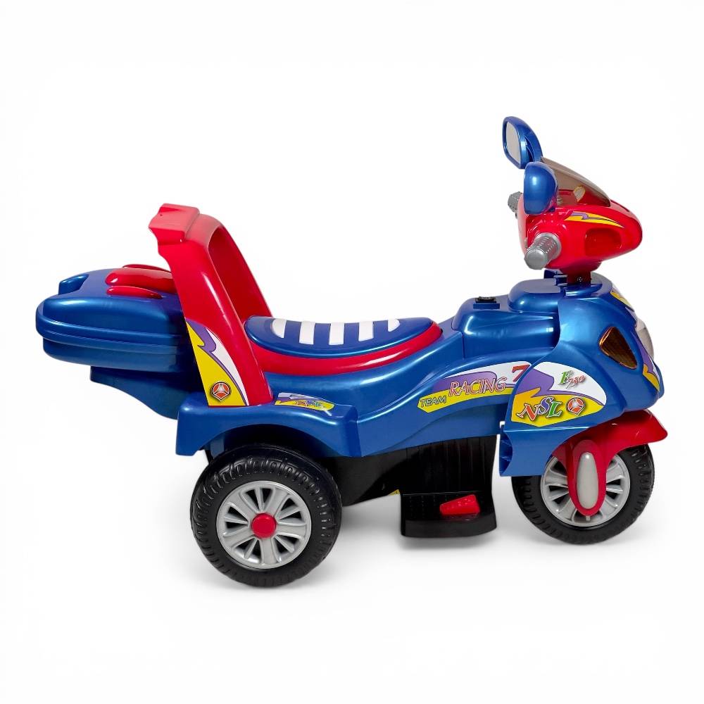  6V Space-Themed Electric Motorcycle for Kids – Kids Ride-On Motorbike 