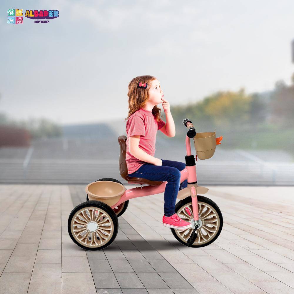  دراجة ثلاثية بتصميم بطة مميزة - سيكل 3 كفرات بعدة الوان 