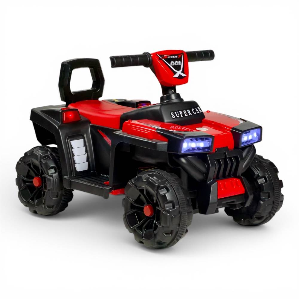  F190 Electric Kids ATV – 4-Wheel Ride-On Toy with 6V Power, Music, and Front & Rear Lights 