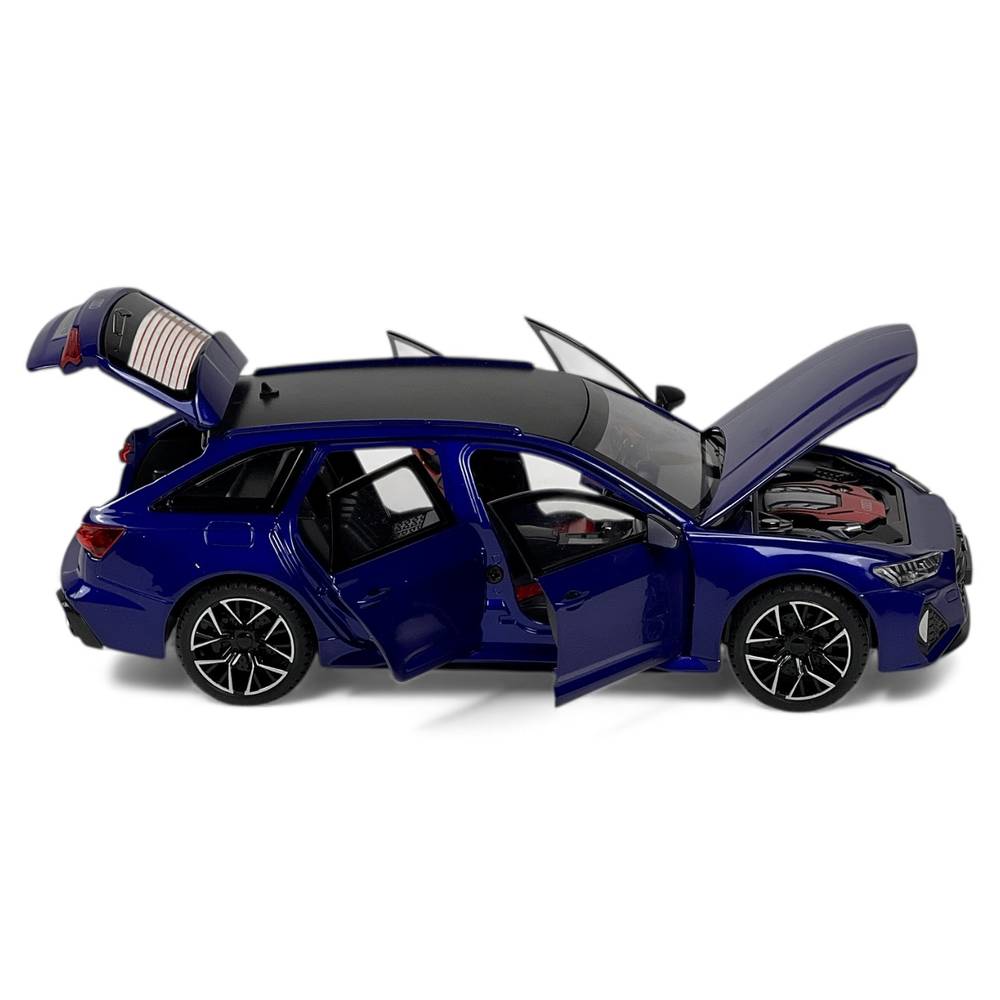  Luxury Metal Audi Car with Opening Doors – Die-Cast Audi Model 