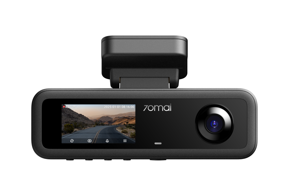 70mai | داش كام T800E تصوير 4K ورؤية ليلية احترافية (كاميرا أمامية + كاميرا خلفية)