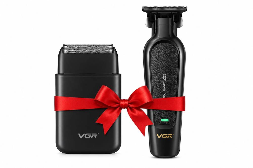 عرض التوفير VGR |ماكينة الحلاقة V-995 + ماكينة التنعيم V-930 (مجاناً) 