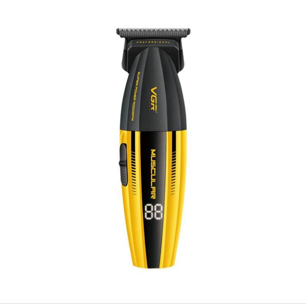 ماكينة حلاقة VGR V-845 الاحترافية بمحرك قوي وشاشة LED (إصدار القوة القصوى 9000RPM)
