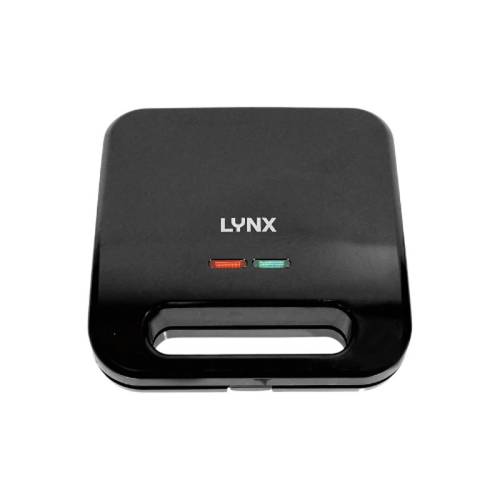 LYNX Sandwich Maker 800W with Non-Stick Grill Plates, Fast Heating Toaster, Thermostat Control, Dual Indicator Lights, Easy Cleaning – LY-SM-4023