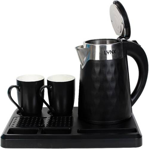 LYNX Electric Kettle 1.8L Stainless Steel, 1500W Fast Boil, Auto Shut Off, Boil Dry Protection, Concealed Heating Element, Hot Water Boiler for Tea, Coffee, Instant Noodles, KT-2109