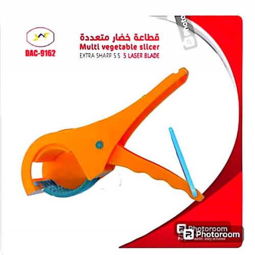 Multi Vegetable Cutter 9162B Orange Color