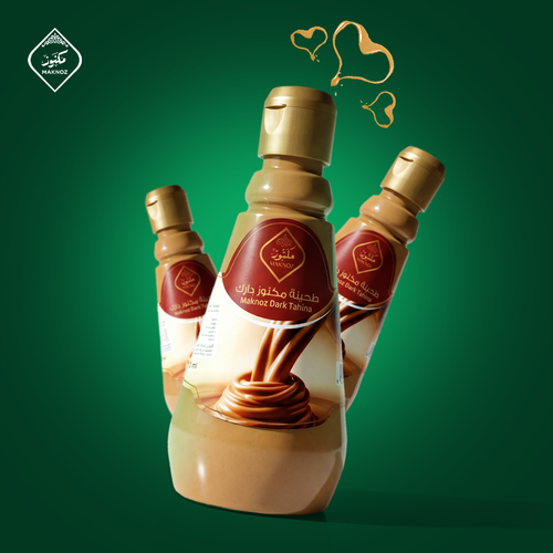 طحينة مكنوز |  دارك 300 مل عصار
