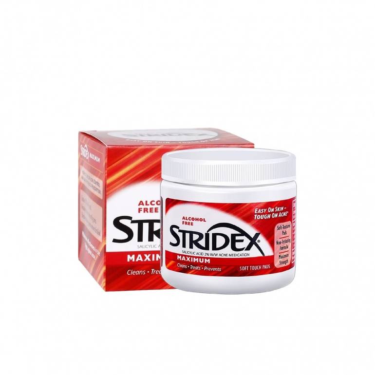 ستريدكس- مسحات قطنية لعلاج حب الشباب 55 قطنة  