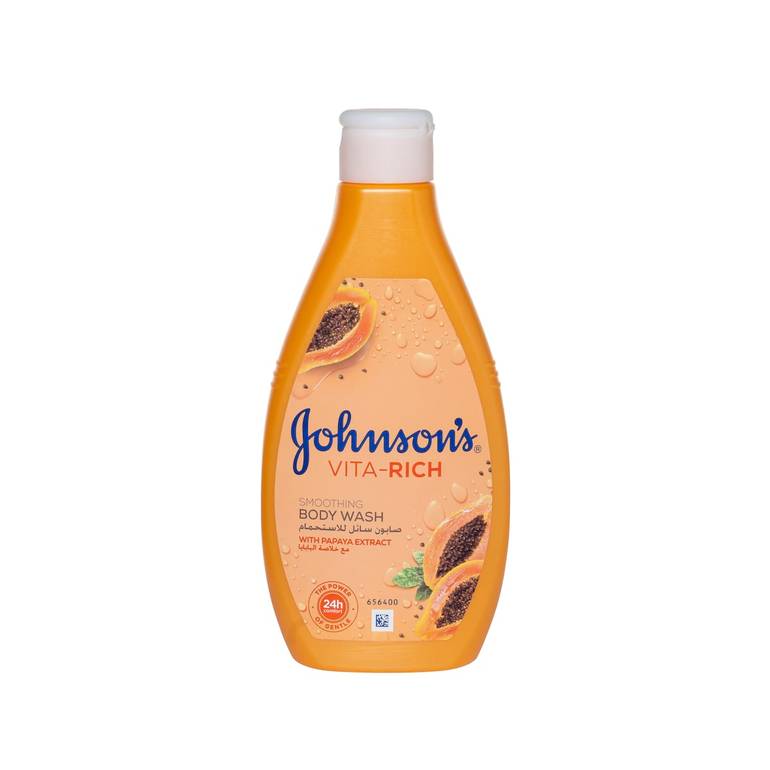 جونسون- صابون سائل للاستحمام  بالبابايا 250 مل 