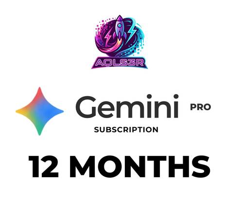 اشتراك 12 شهر Gemini Pro