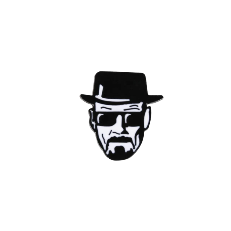 Walter White in a hat brooch