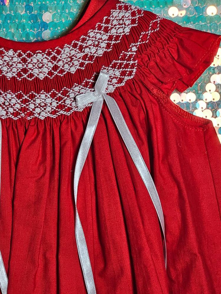 فستان نينو أينجل الأحمر 