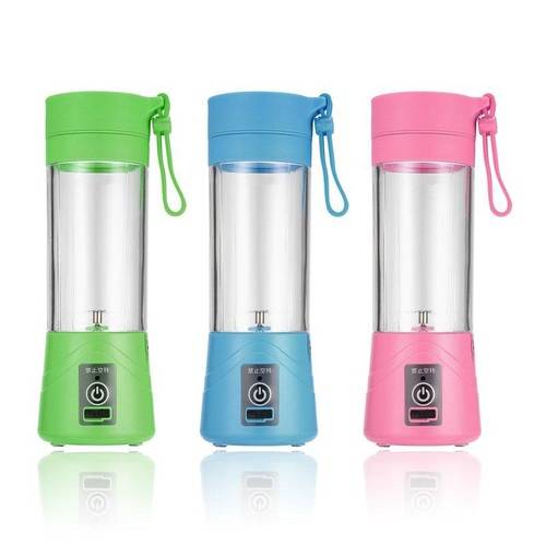 Portable and rechargeable battery juice blender No.1362E