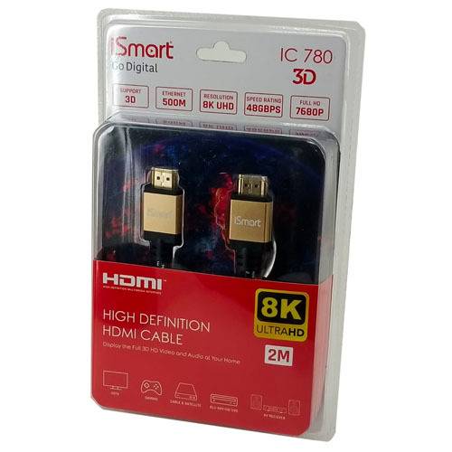 Ismart Go Digit High Defination HDMI Cable IC780 3D No.397E