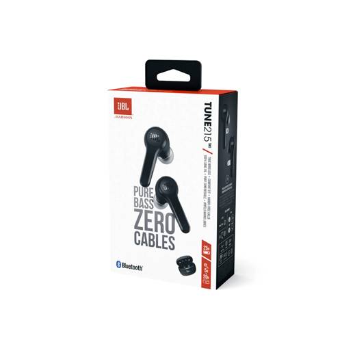 سماعات JBL Tune 215TWS True Wireless In-Ear Headphones، Pure Bass Sound رقم.739E
