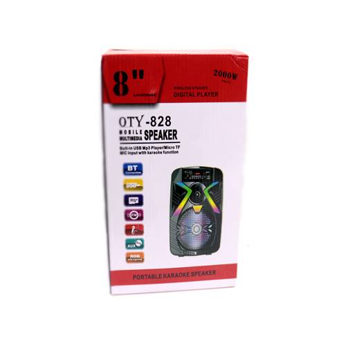 مكبر صوت كاريوكي متعدد الوسائط متنقل OTY-828 رقم.754E 