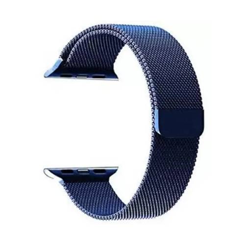 Watch Magnetic Band Milanese Loop 42-44MM Blue Color No.651E